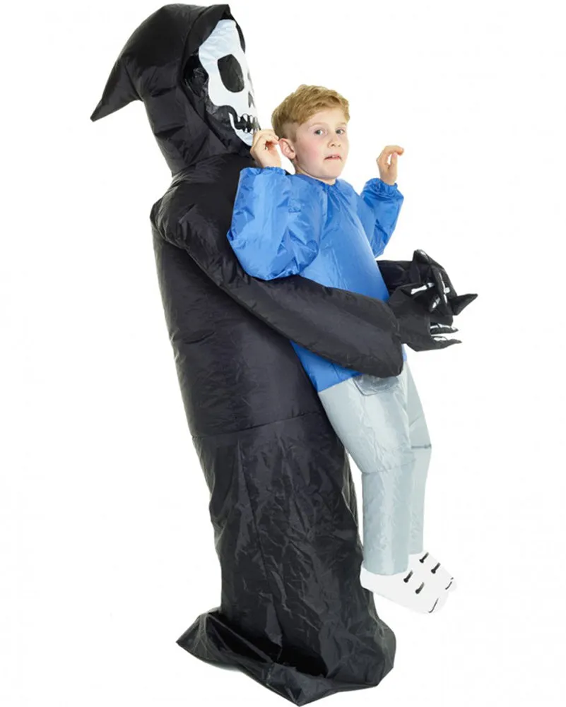 Grim Reaper Inflatable Pick Me Up Kids Costume