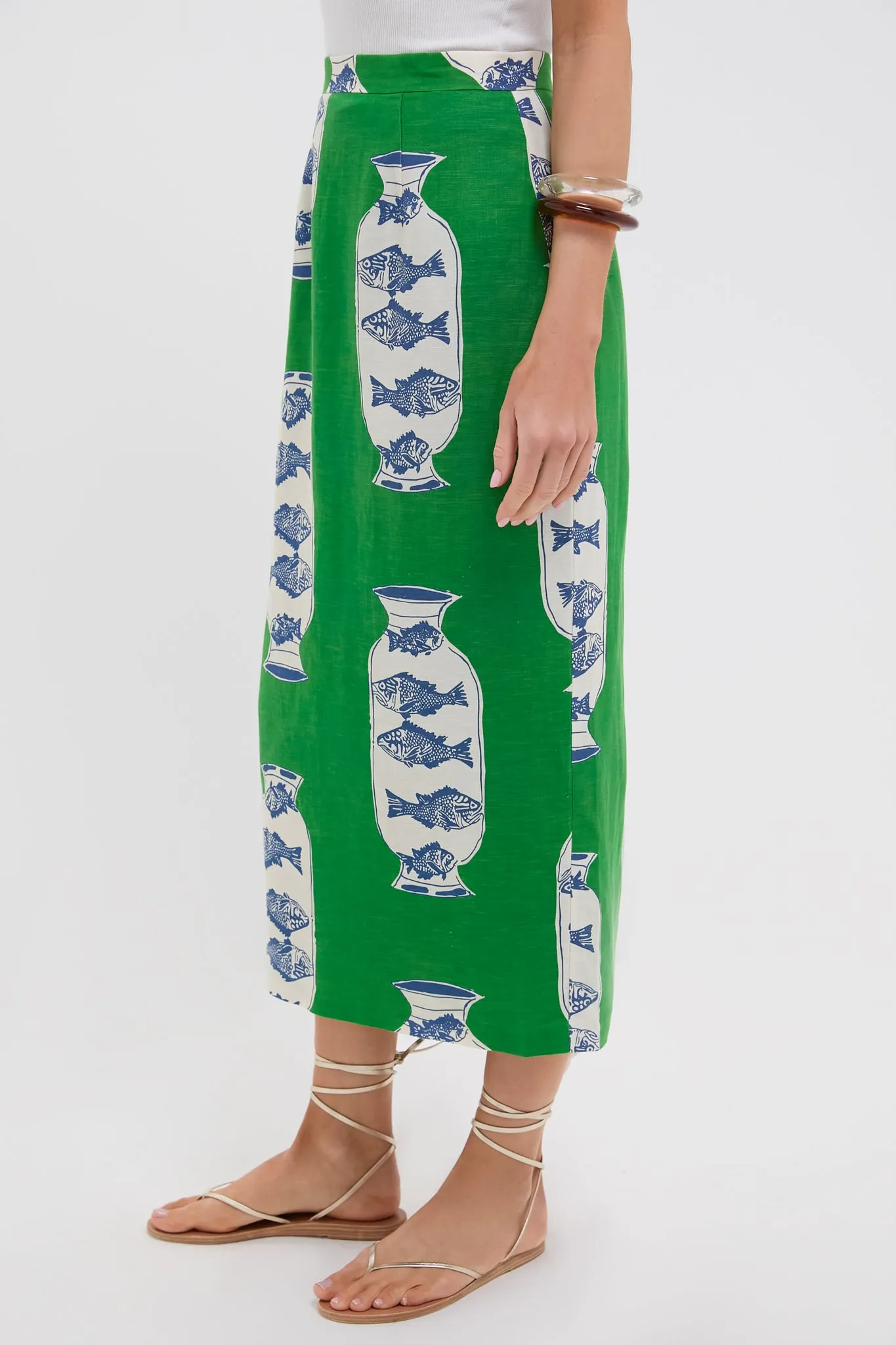 Herring Green Isla Skirt