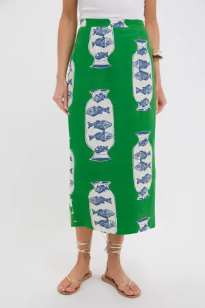 Herring Green Isla Skirt