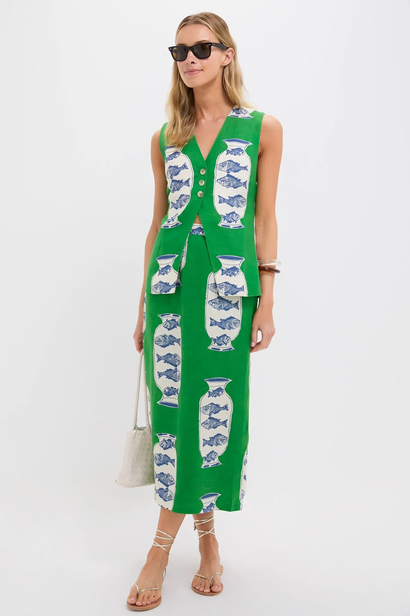 Herring Green Isla Skirt