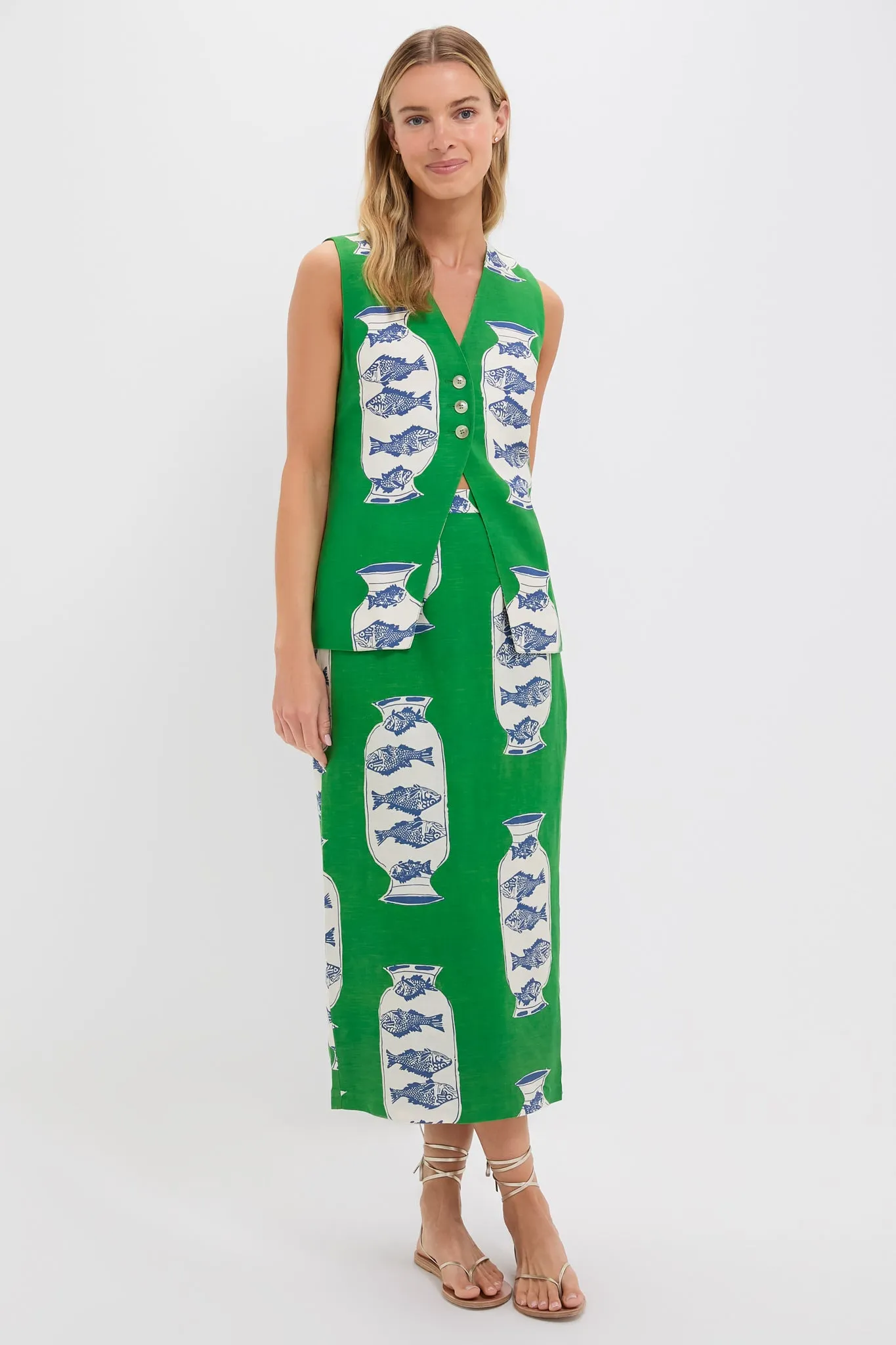 Herring Green Lachlyn Vest