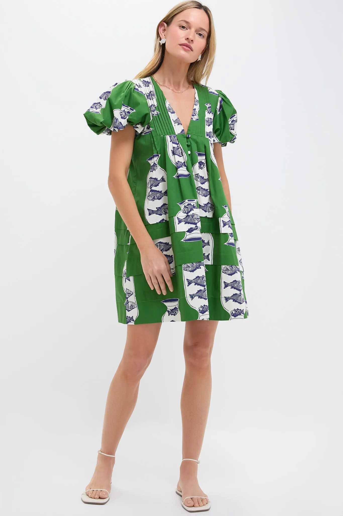 Herring Green Wilkes Dress