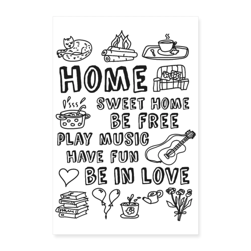 HOME Poster 8x12