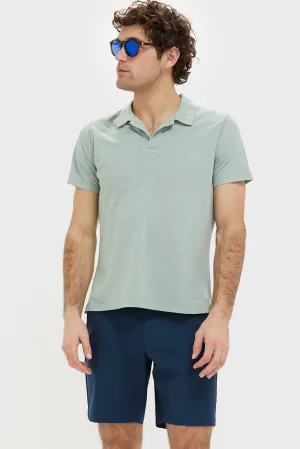 Iceberg Green Air Polo