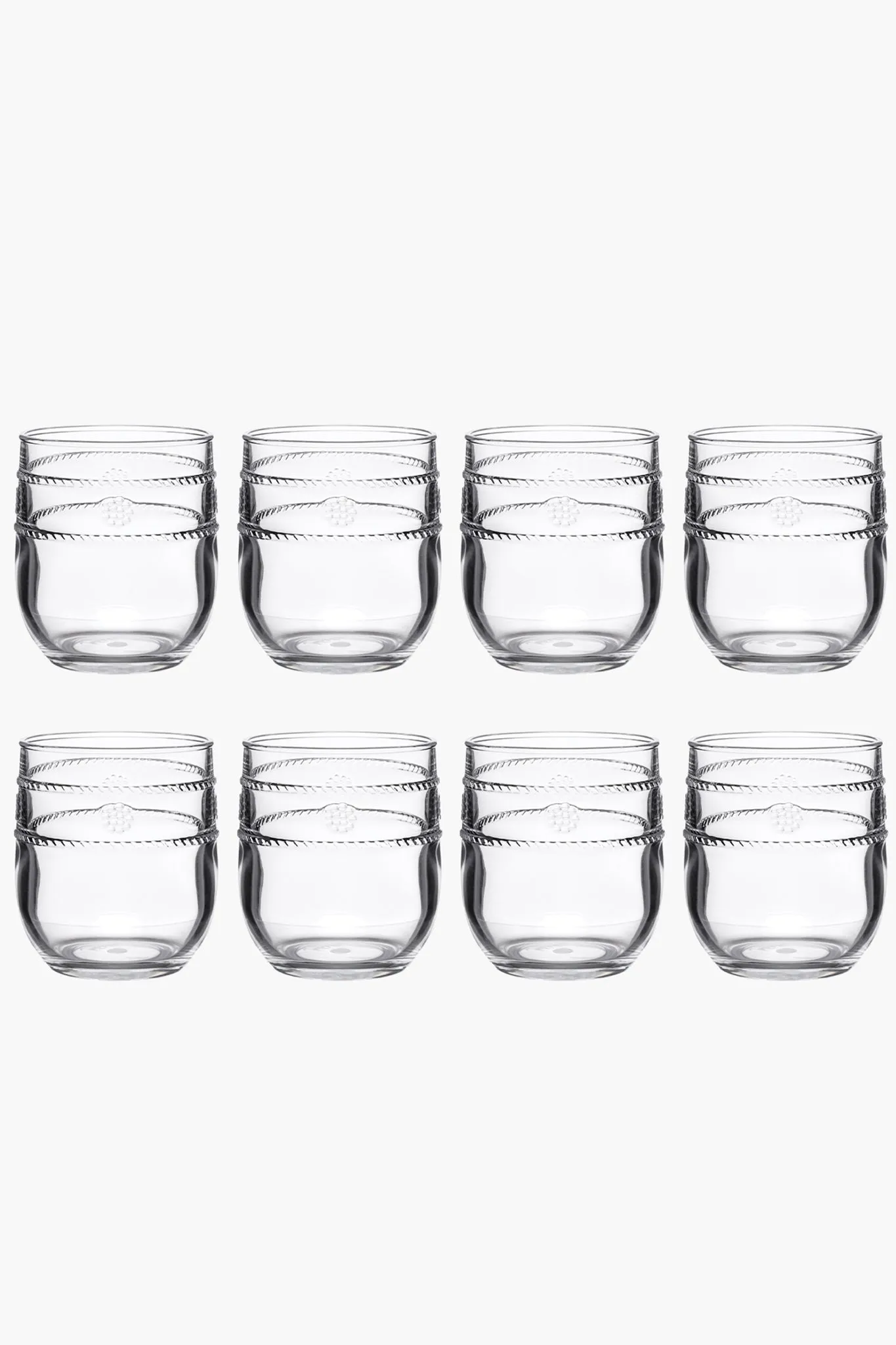 Isabella Acrylic Tumbler Set Of 8