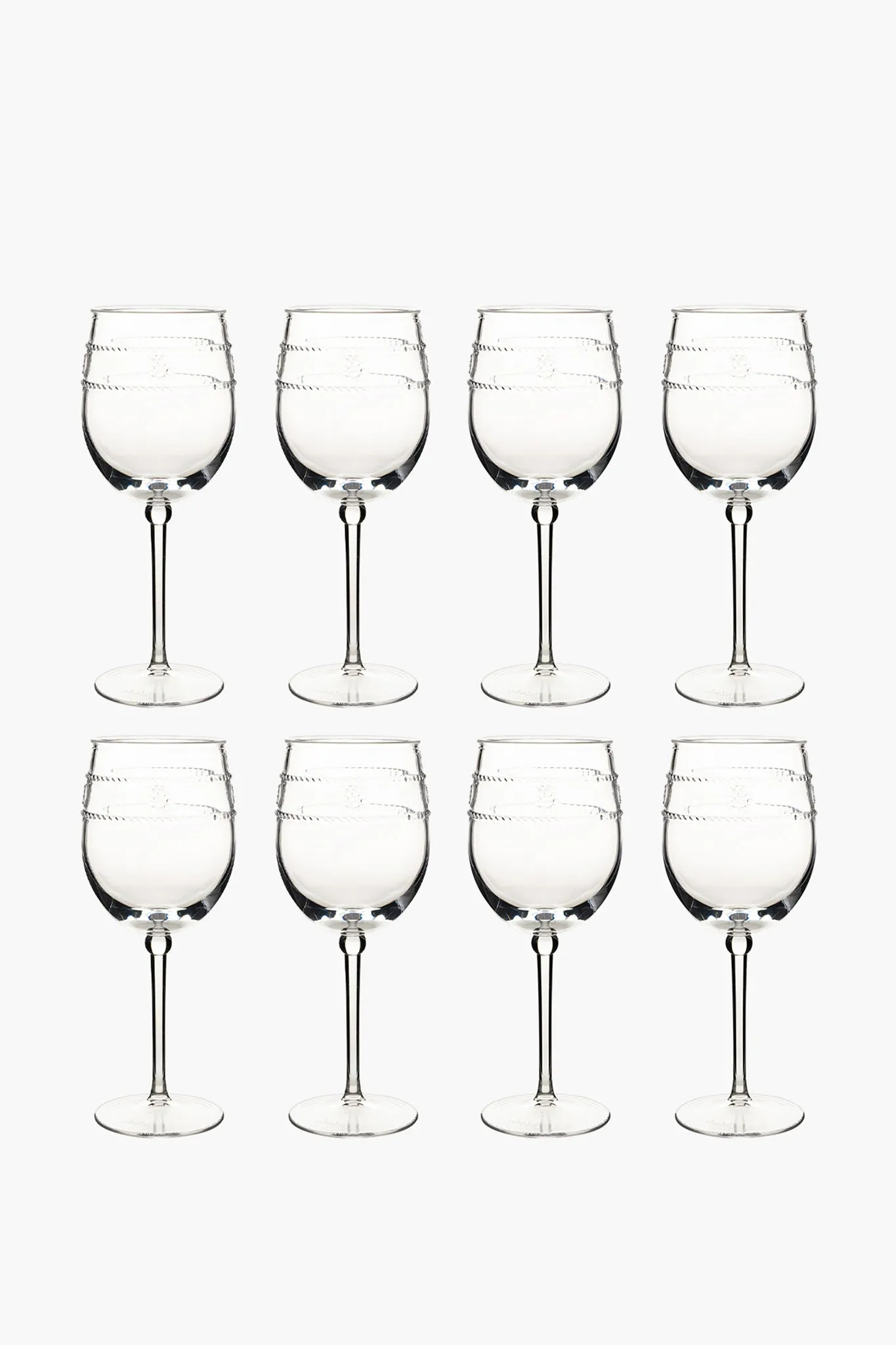 Isabella Acrylic Wine Glass Set Of 8