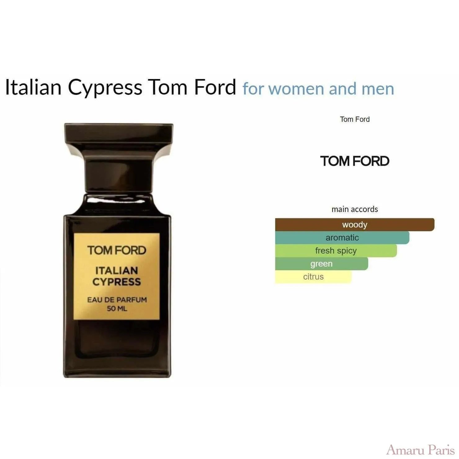 Italian Cypress Tom Ford for women and men