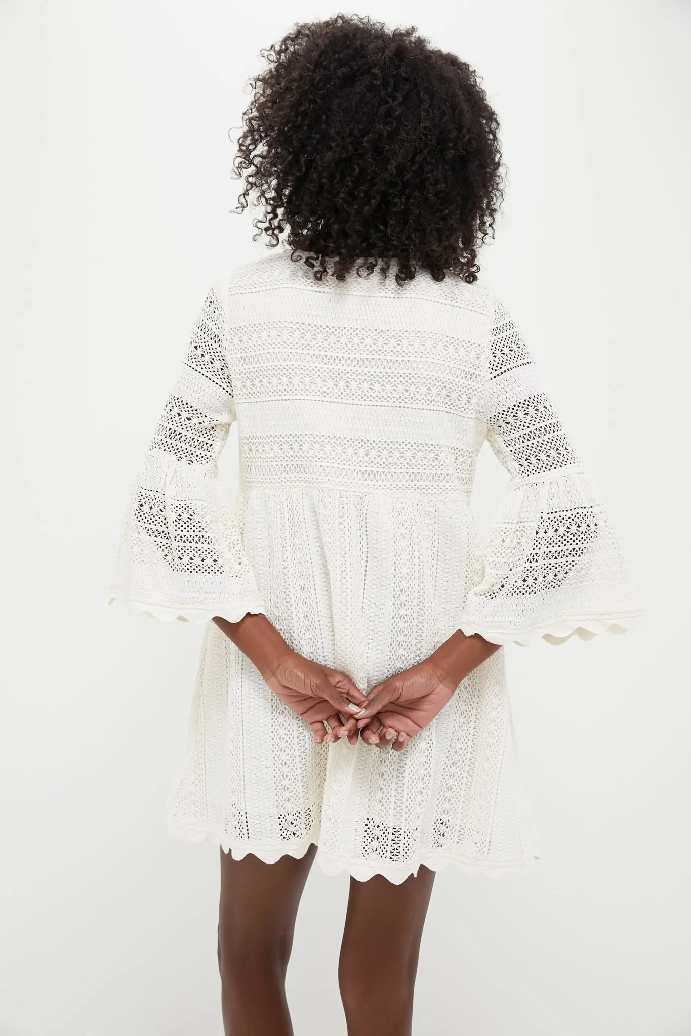 Ivory Lace Linnea Dress