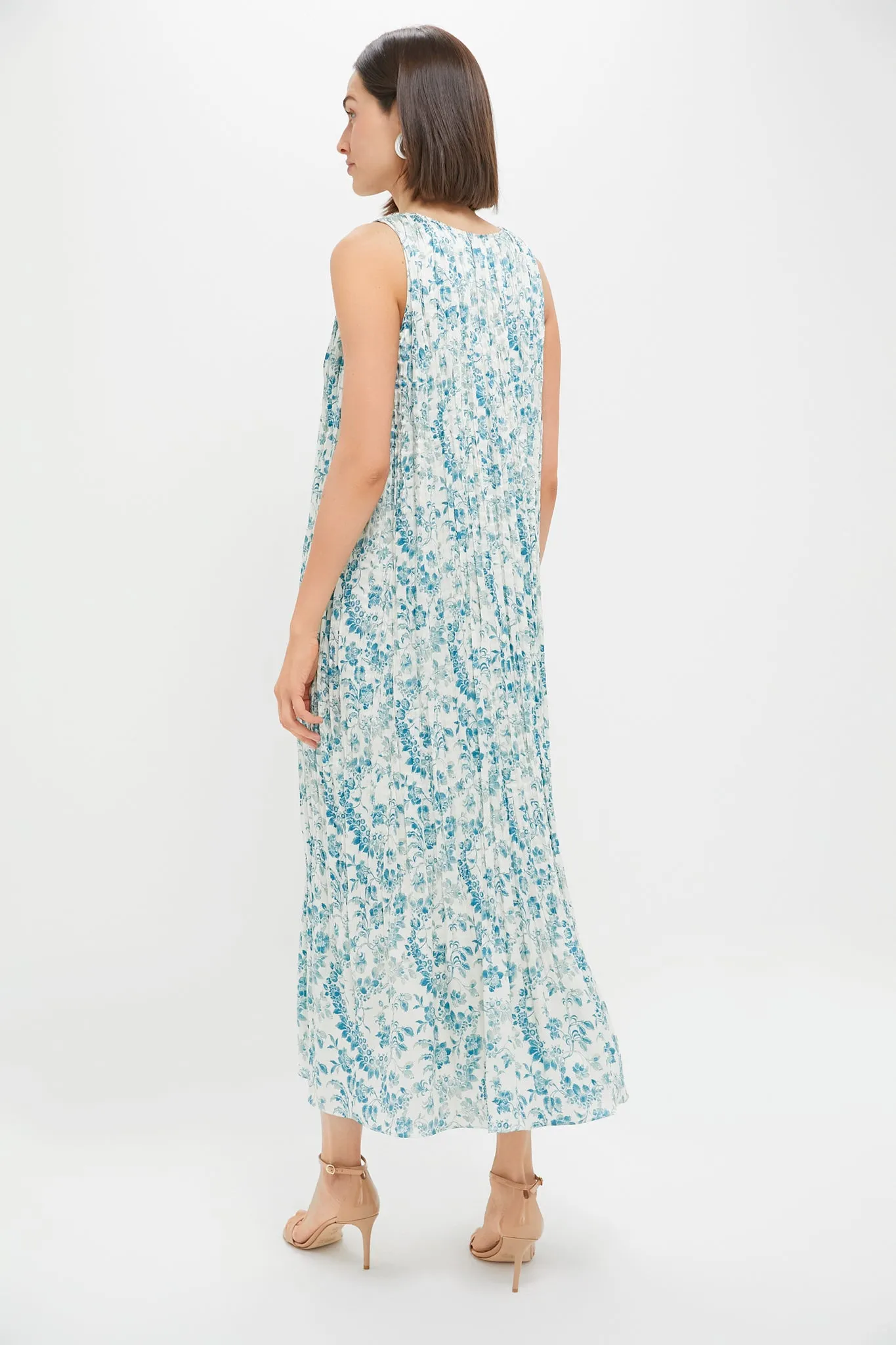 Jardin De Fleurs Plisse Crinkle Alina Dress