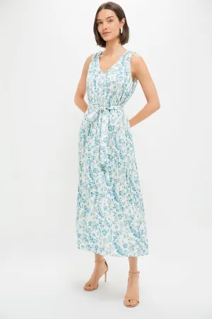 Jardin De Fleurs Plisse Crinkle Alina Dress
