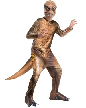 Jurassic World T Rex Lenticular Deluxe Boys Costume