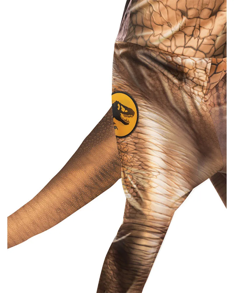 Jurassic World T Rex Lenticular Deluxe Boys Costume