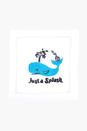 Just a Splash Cocktail Napkins (Set of 4)