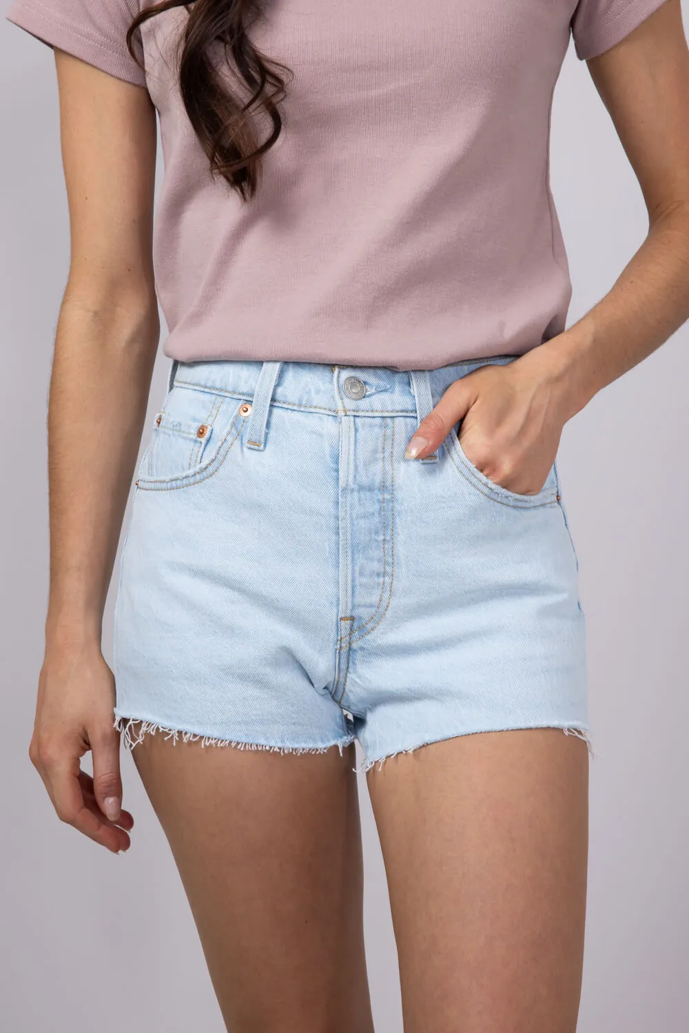 Levi’s 501 Original Disco Nights Denim Shorts for Women | 56327-0476