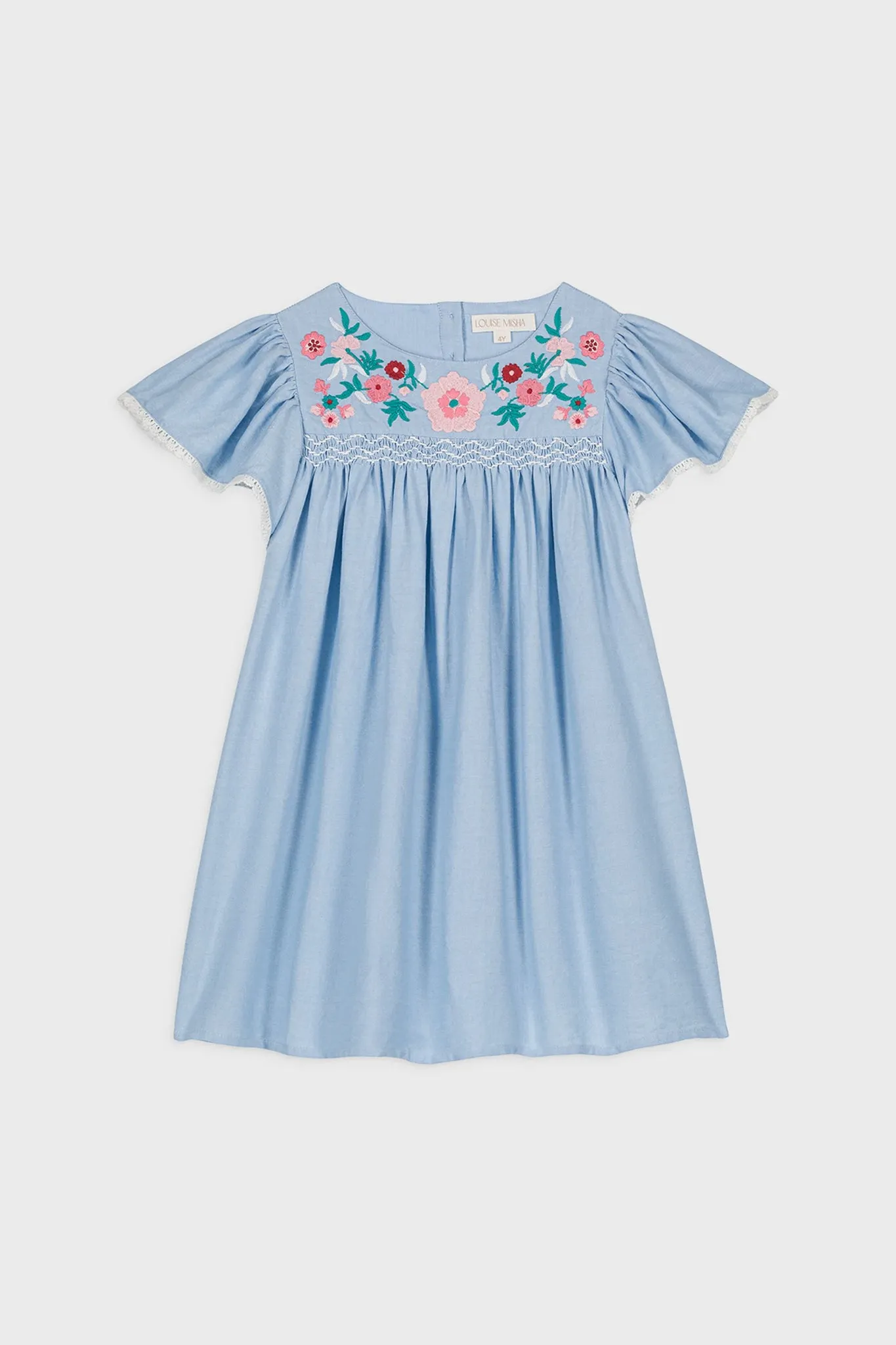 Light Blue Chambray Ana Dress
