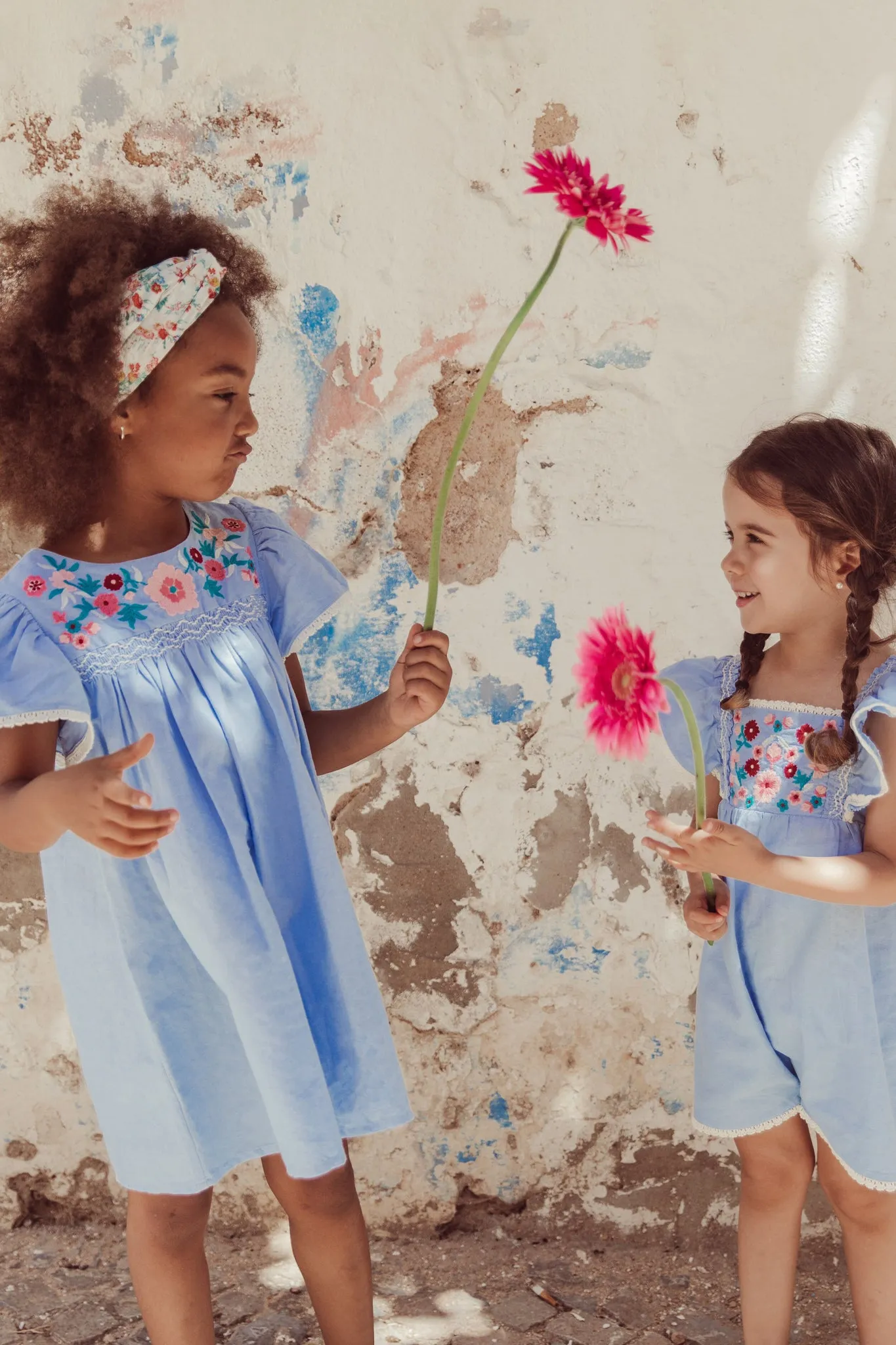 Light Blue Chambray Ana Dress