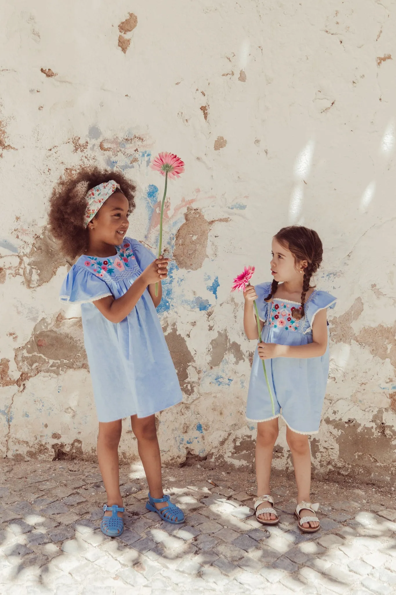 Light Blue Chambray Ana Dress