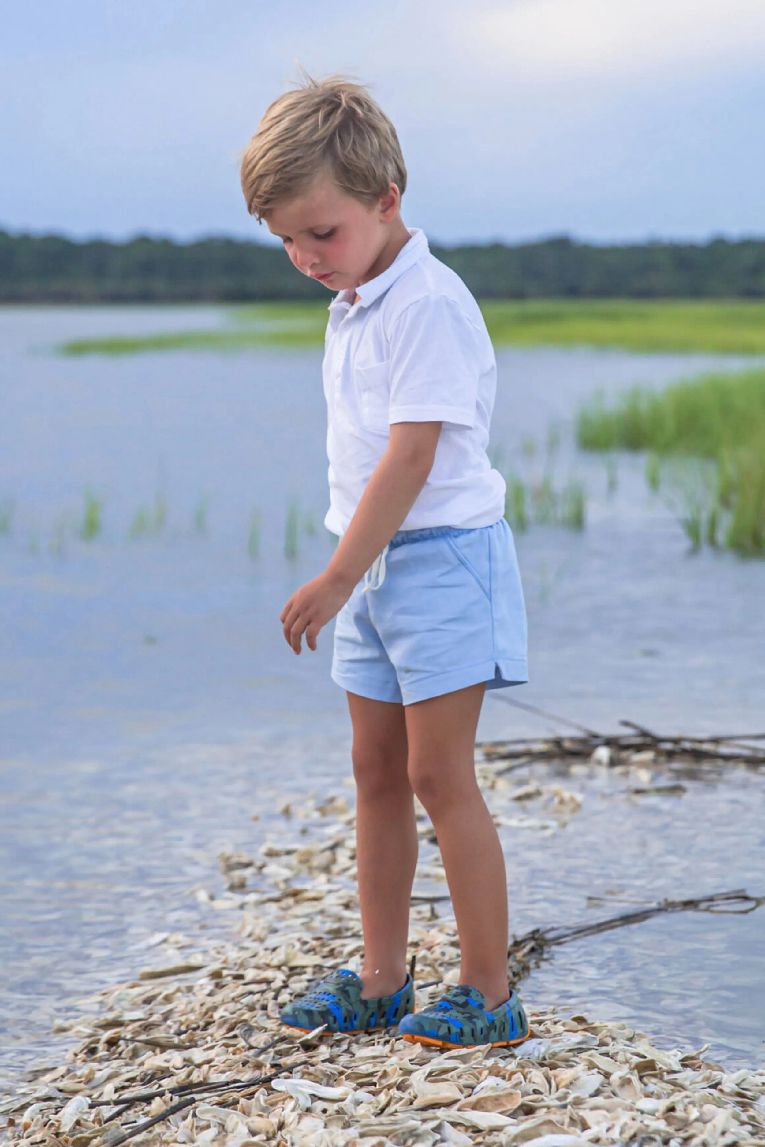 Light Blue Tate Shorts