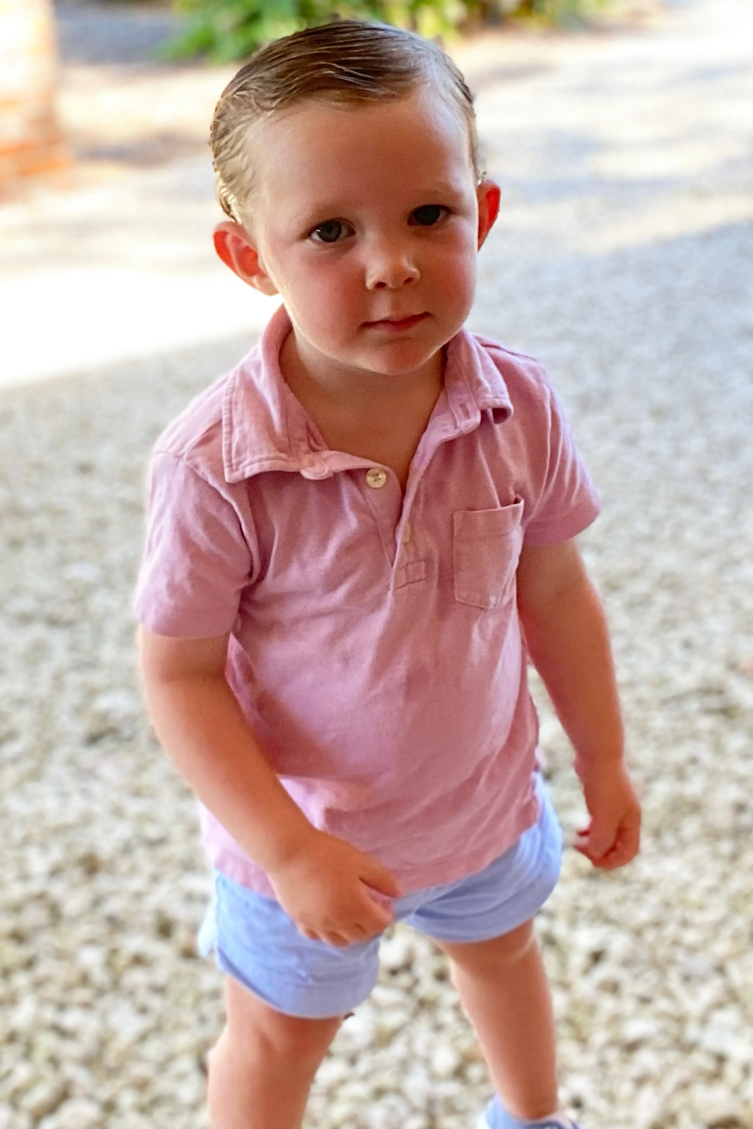 Light Blue Tate Shorts