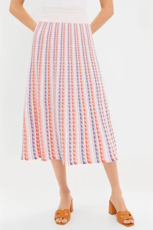 Lilac Multi Cocktail Skirt