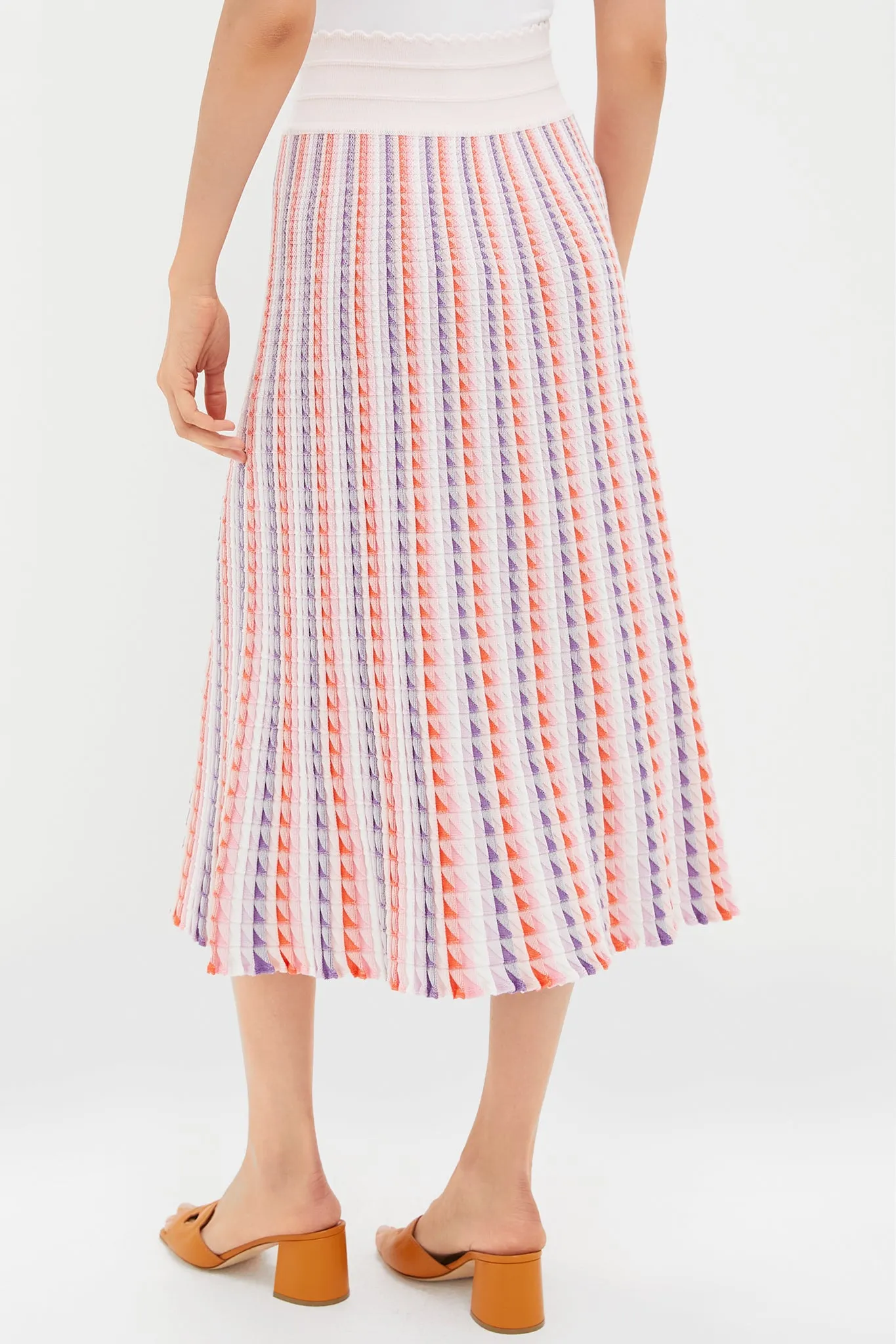 Lilac Multi Cocktail Skirt