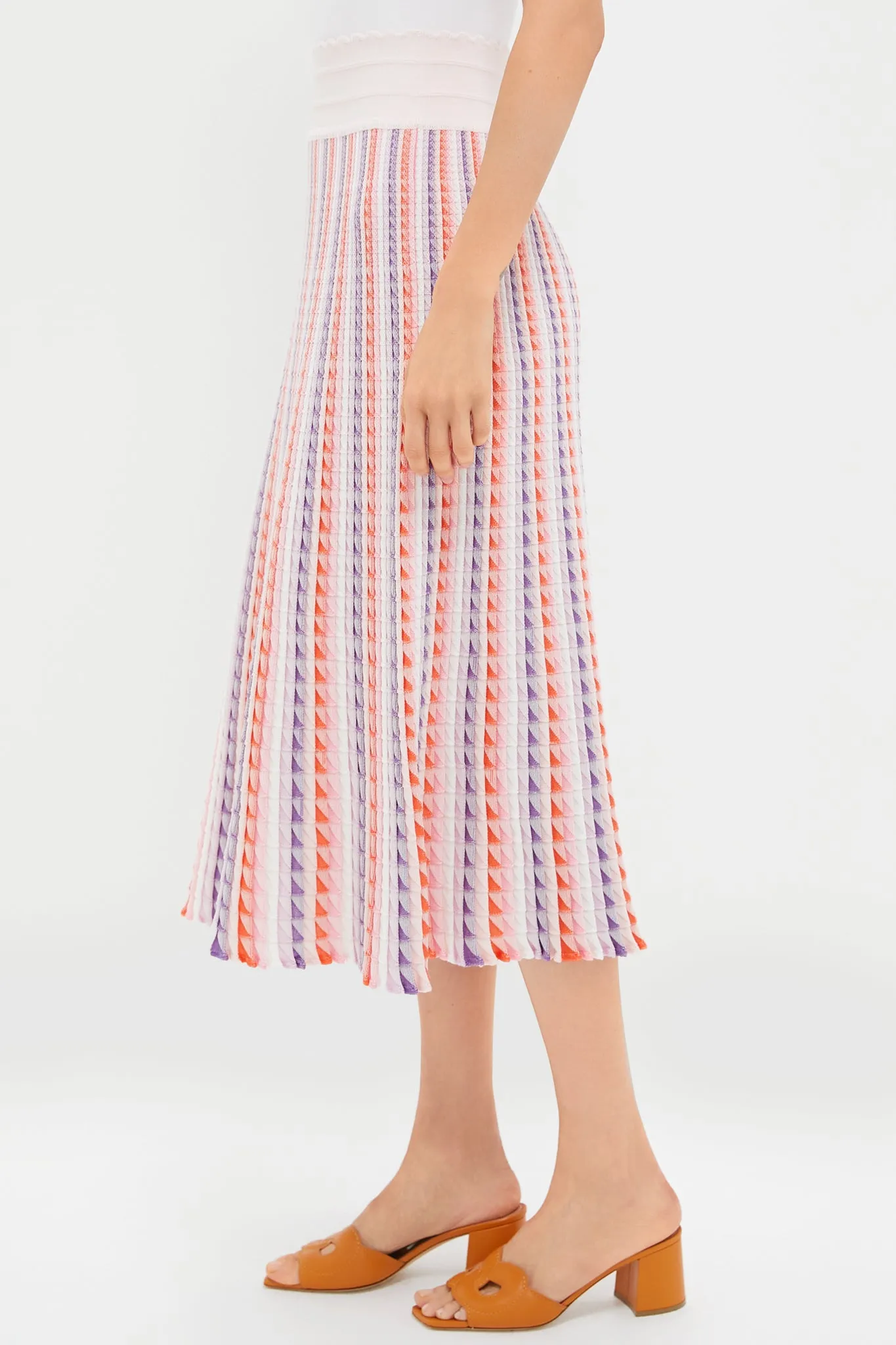 Lilac Multi Cocktail Skirt