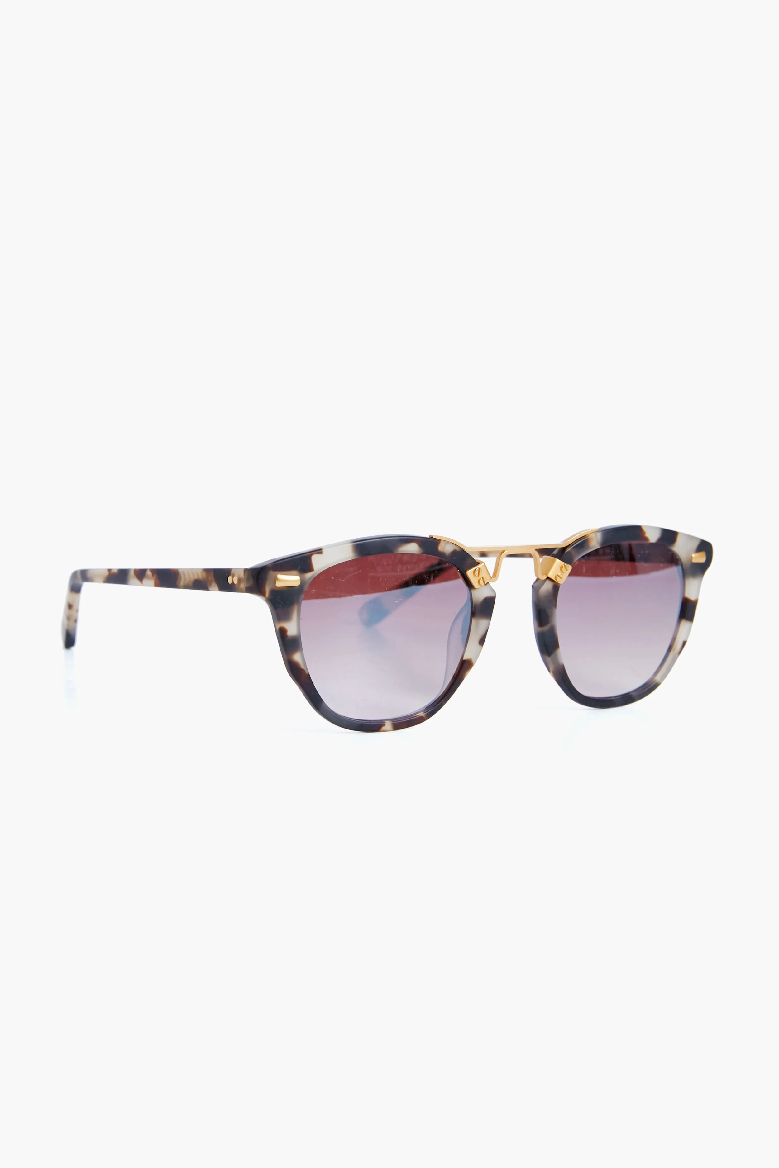 Matte Malt Mirrored 24K Beau Sunglasses