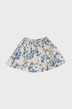 Melon Daisy Floral Gianna Skirt