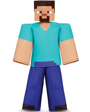 Minecraft Steve Prestige Boys Costume