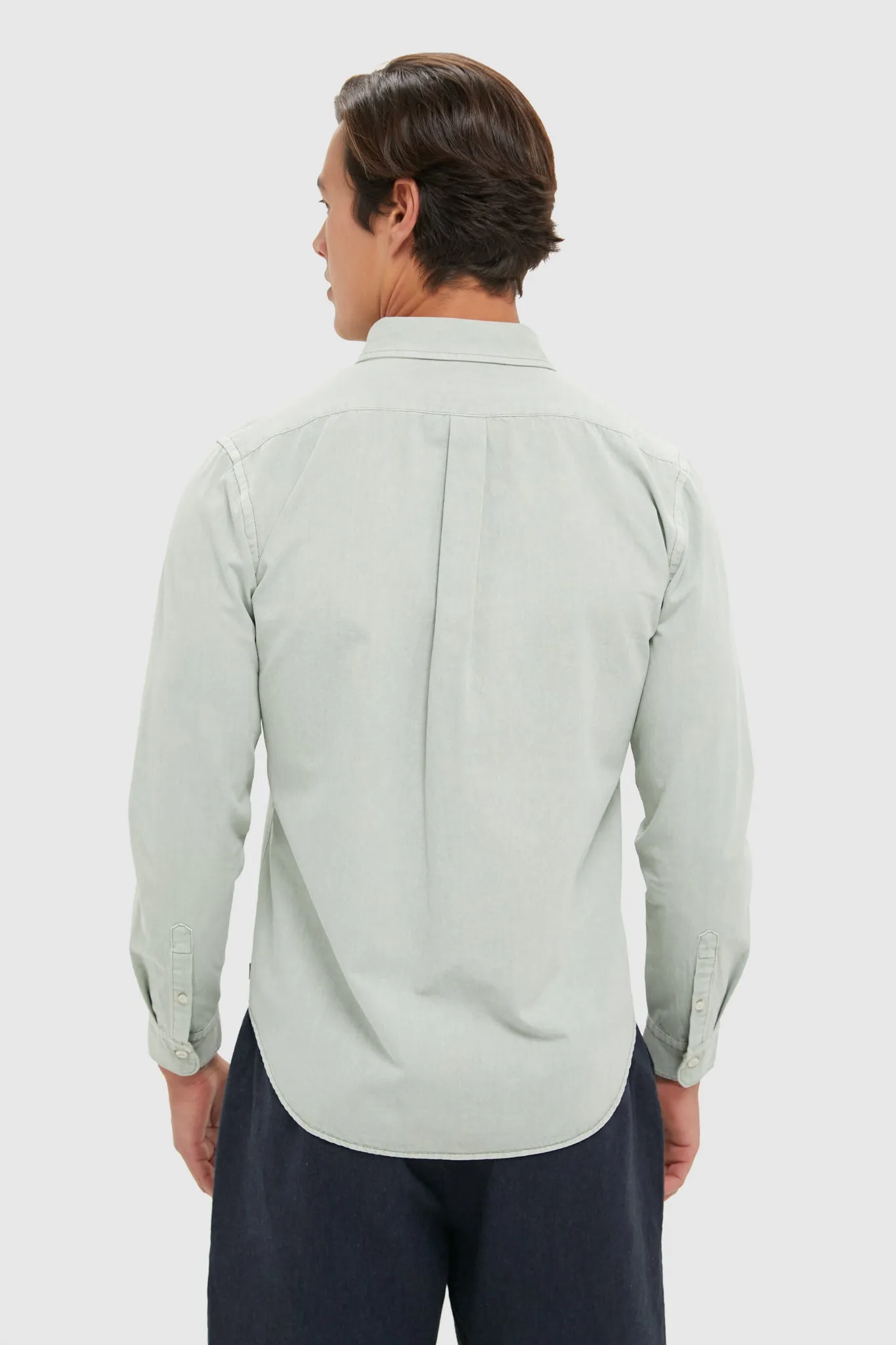 Moss Washed Denim Shirt