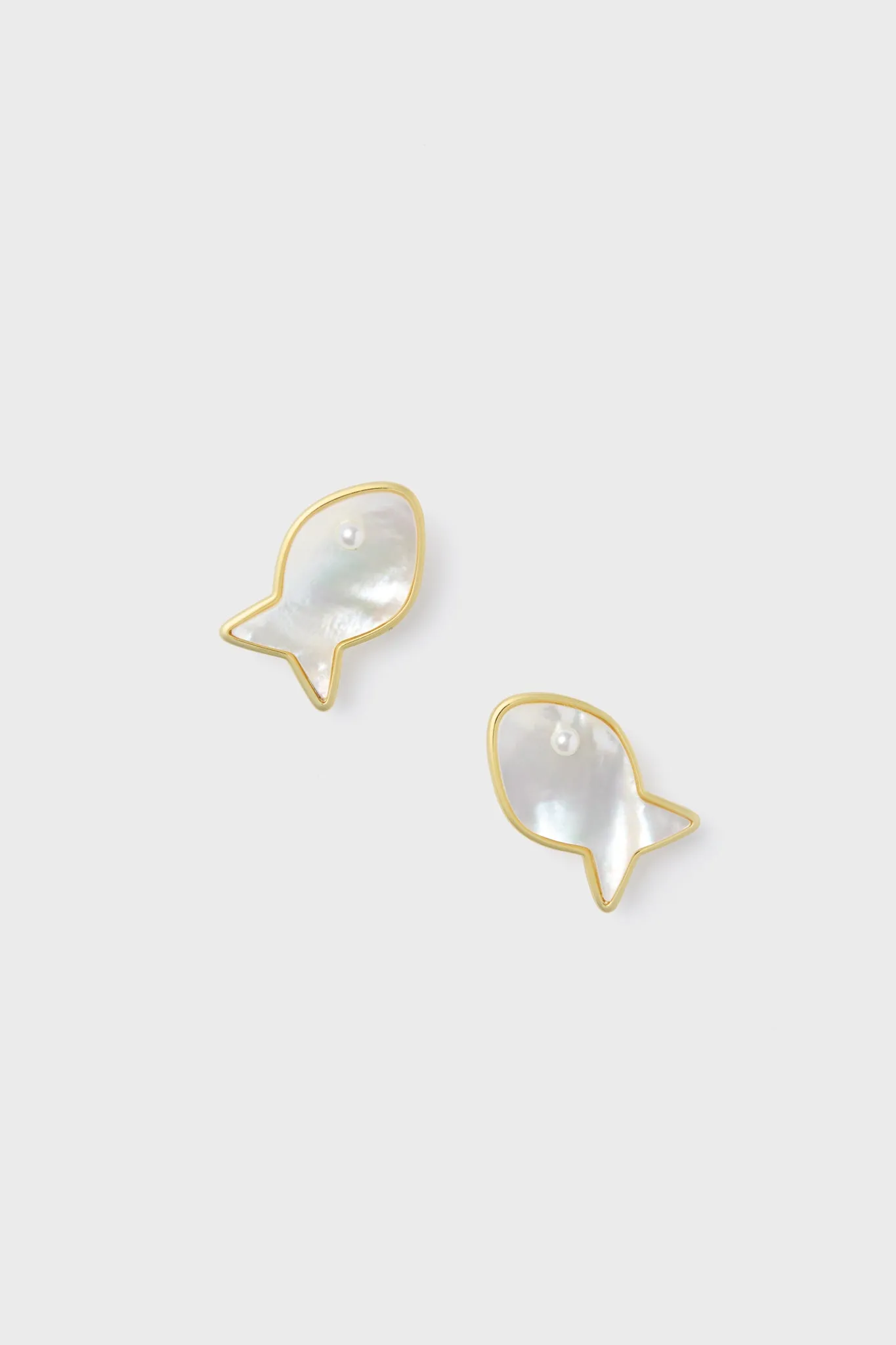 Mother of Pearl Finn Studs