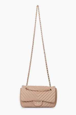 Natural Ayden Quilted Bag