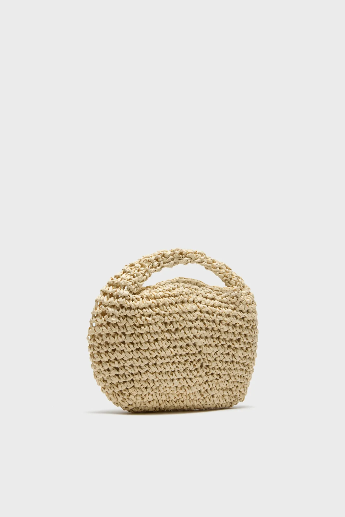 Natural Micro Slouch Bag