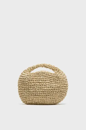 Natural Micro Slouch Bag