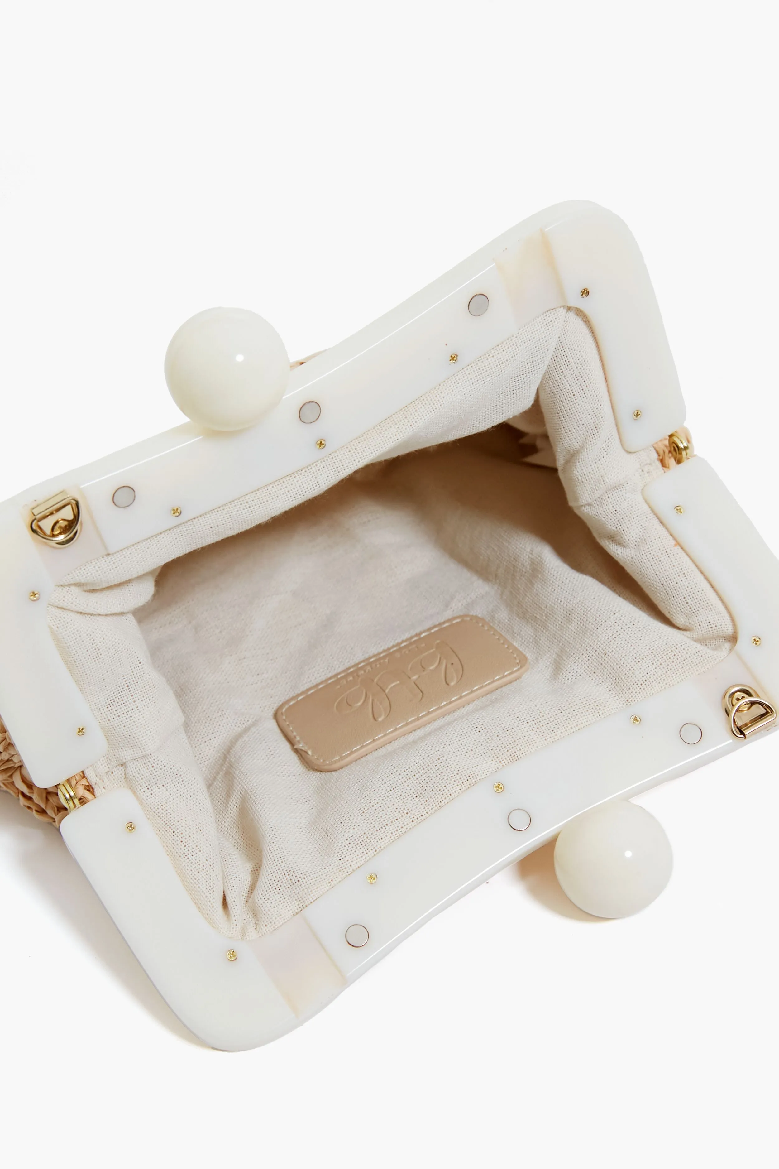 Natural Mina Clutch