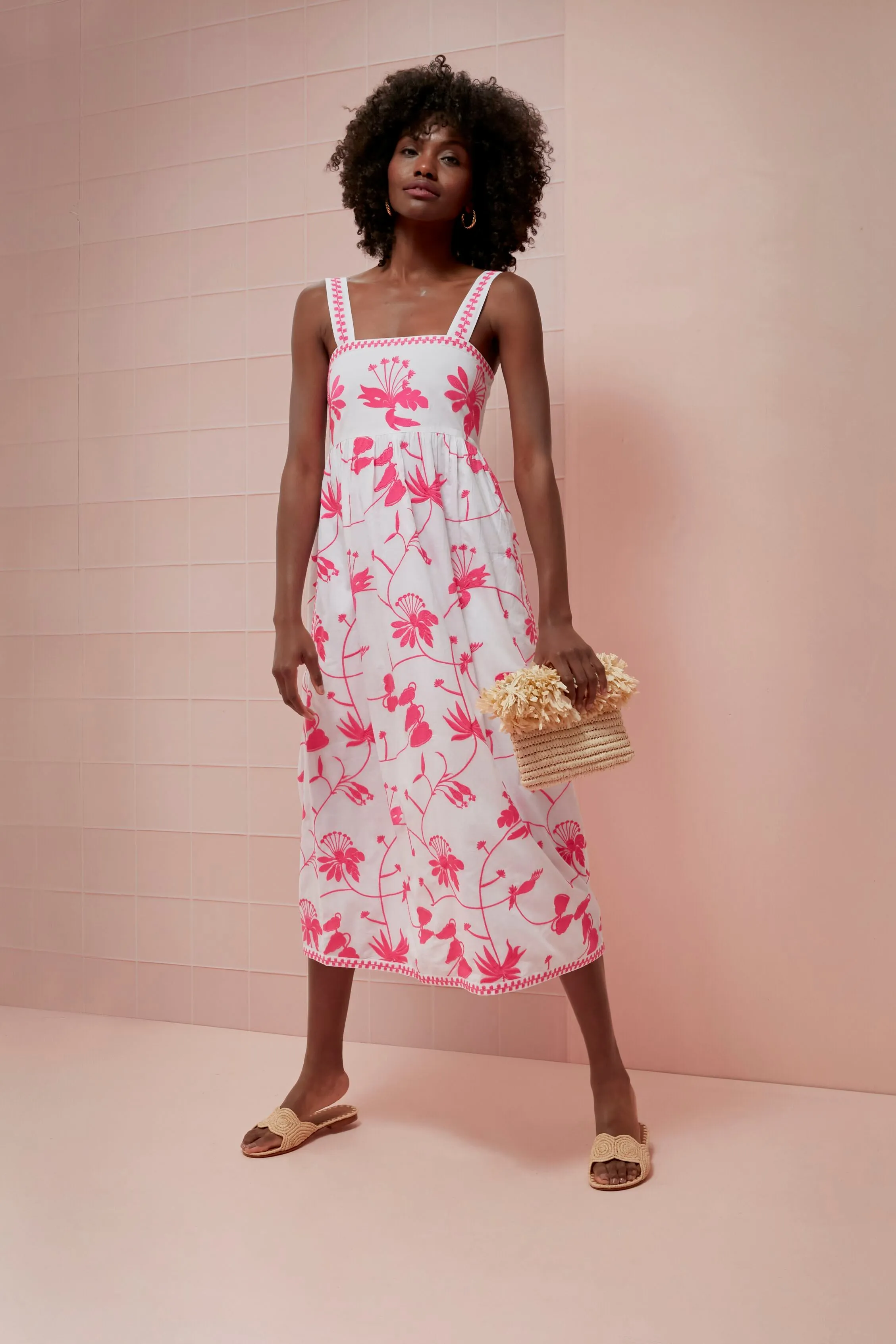 Natural Rose Clutch