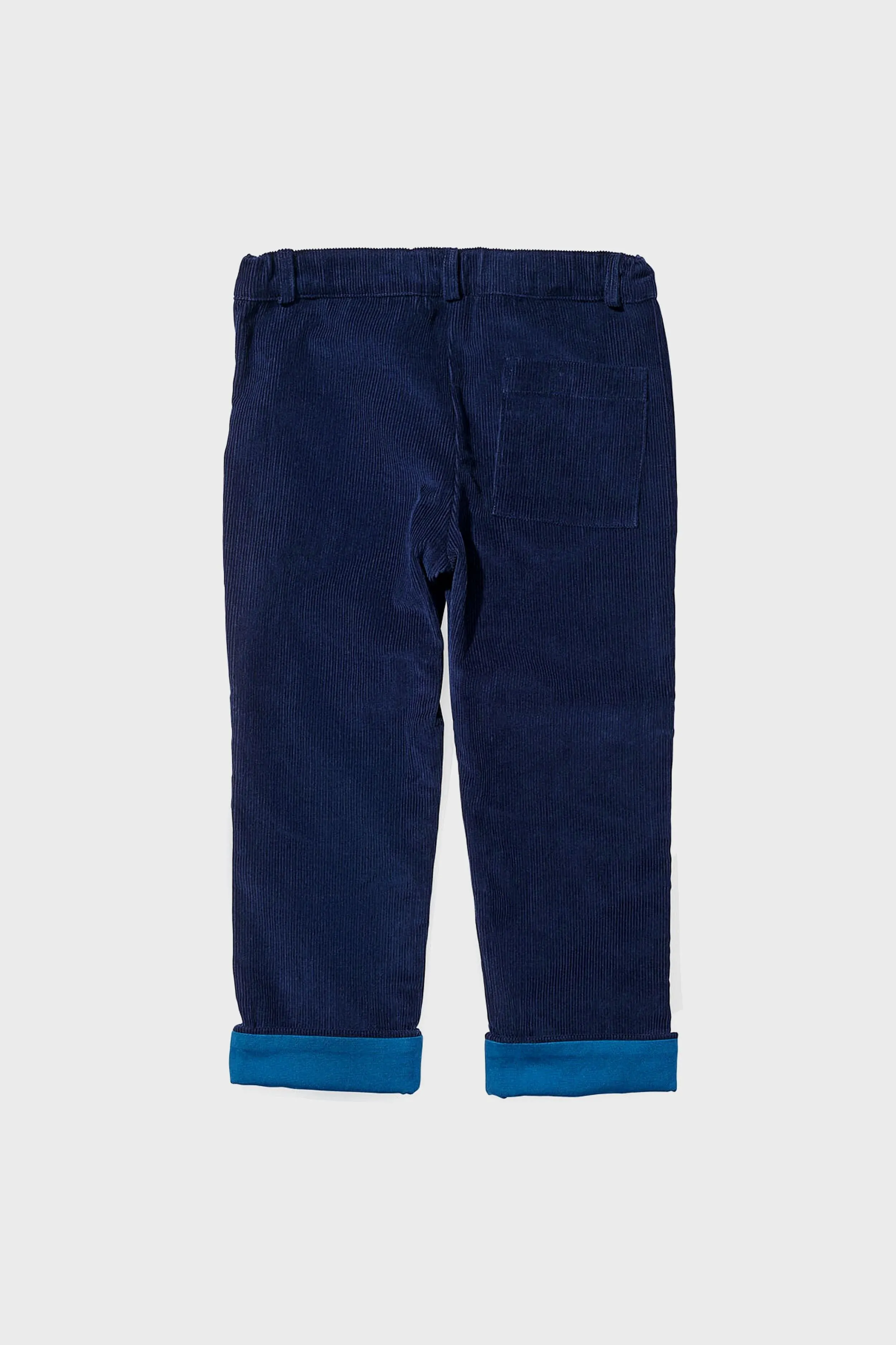 Navy Corduroy Grow Pant