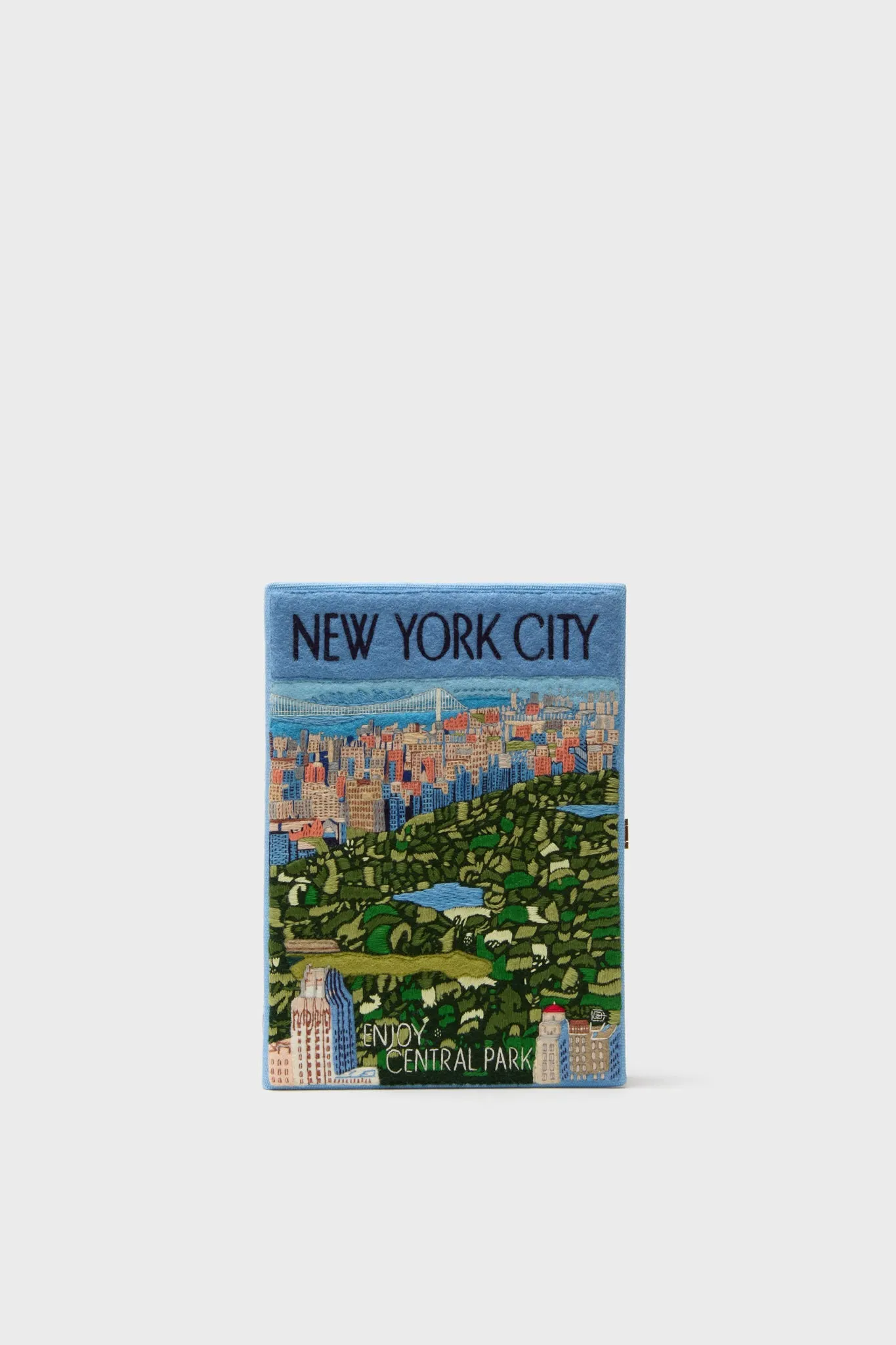 New York City Book Clutch