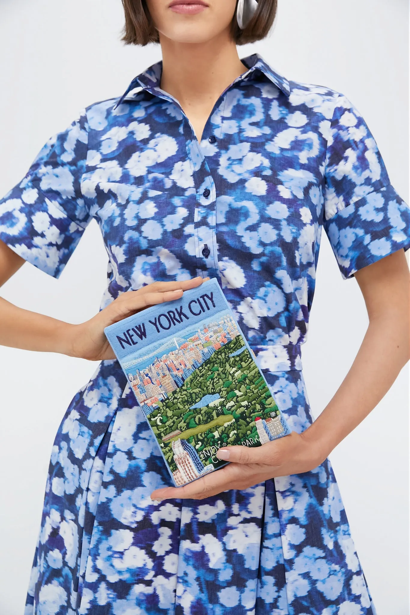 New York City Book Clutch