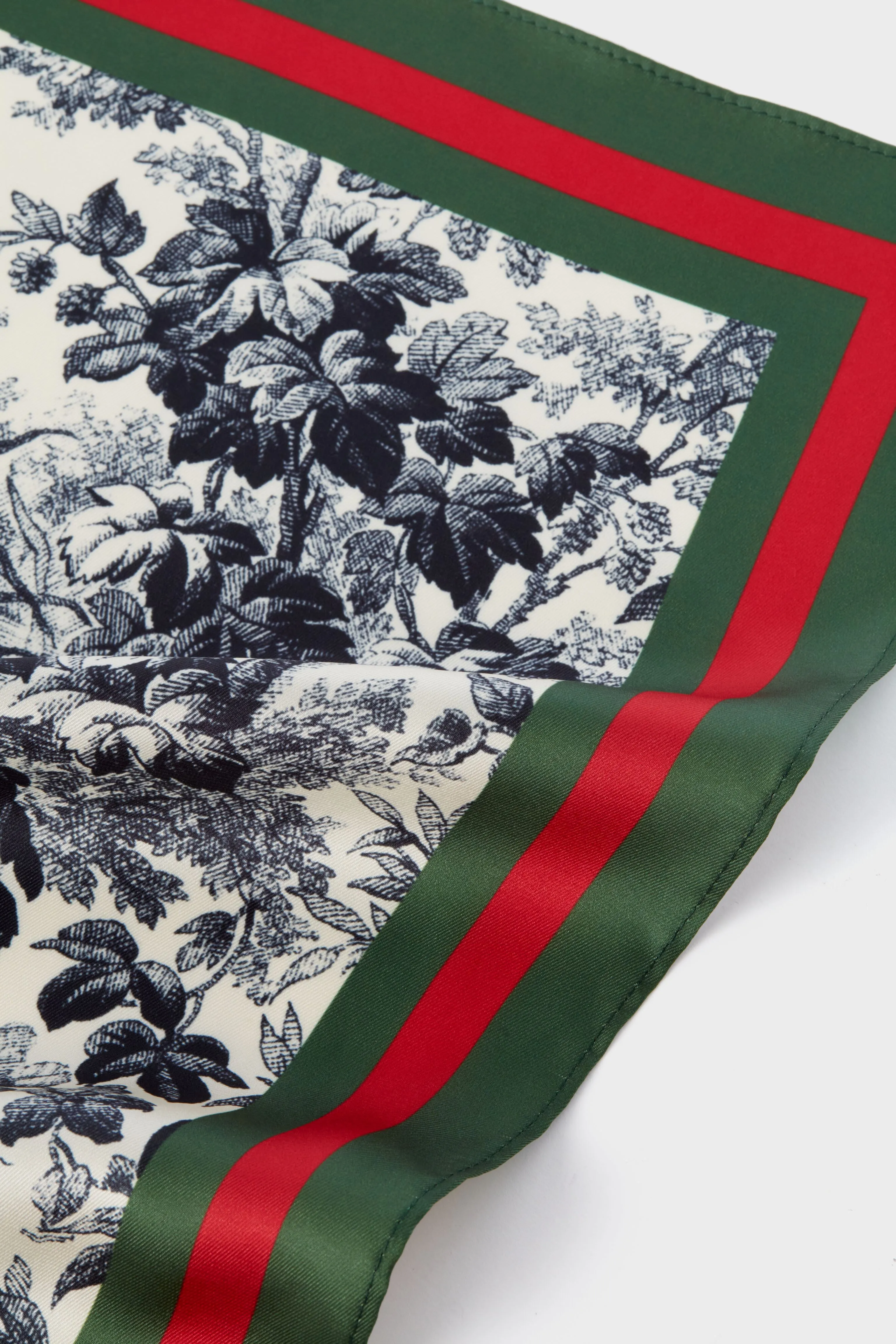 Noir Cypress Toile Scarf