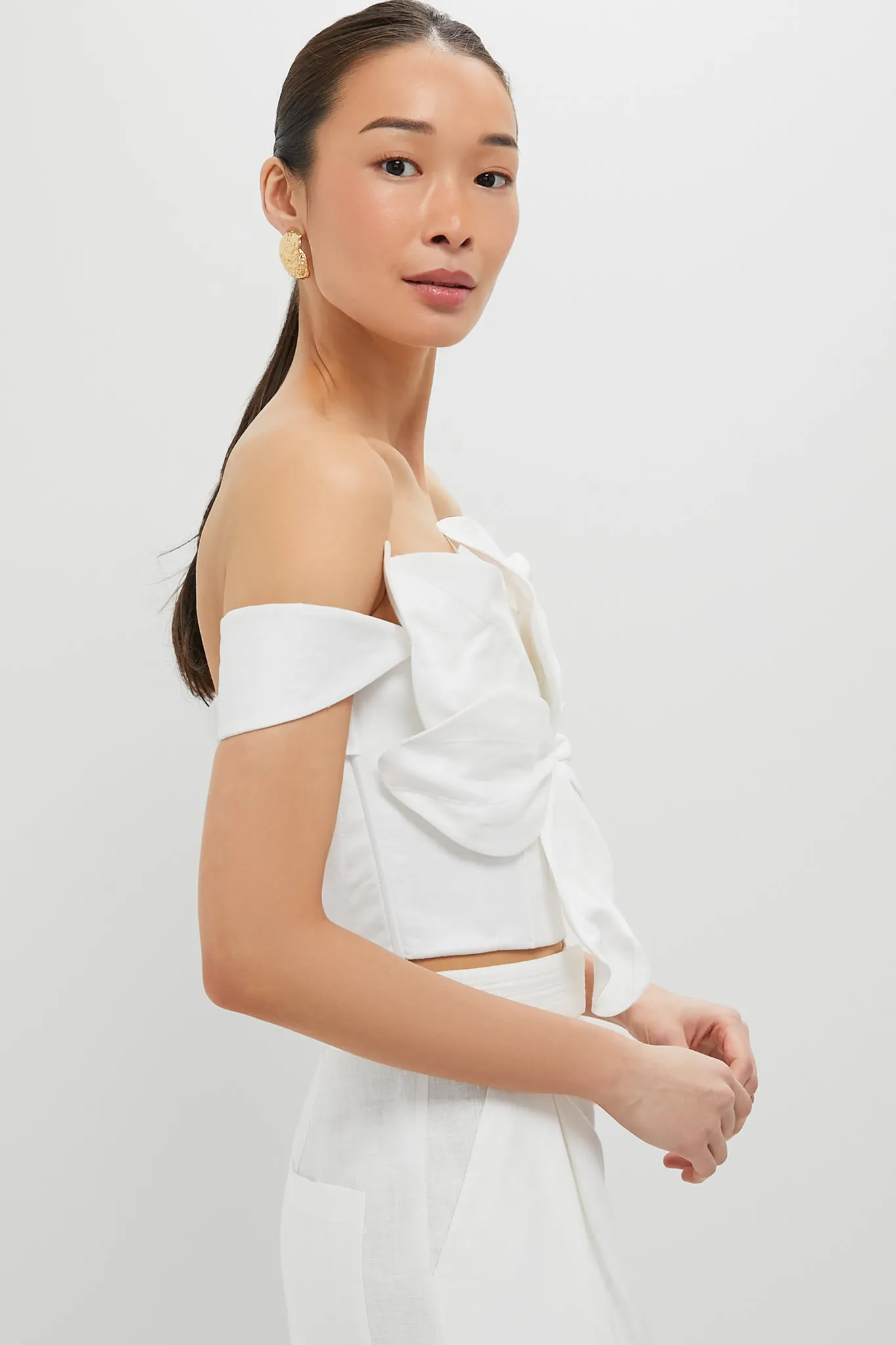 Off-White Loto Embellished Top