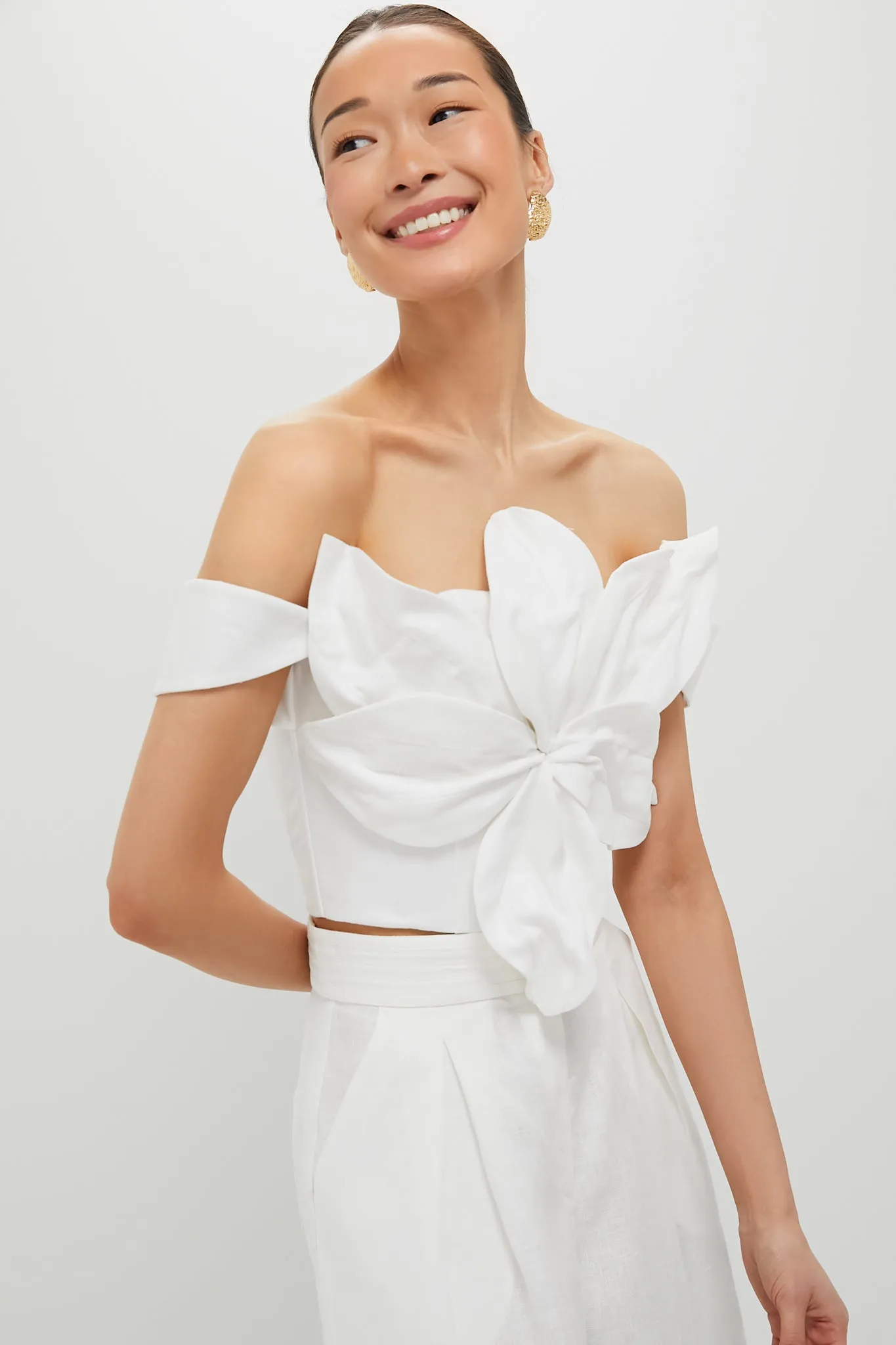 Off-White Loto Embellished Top