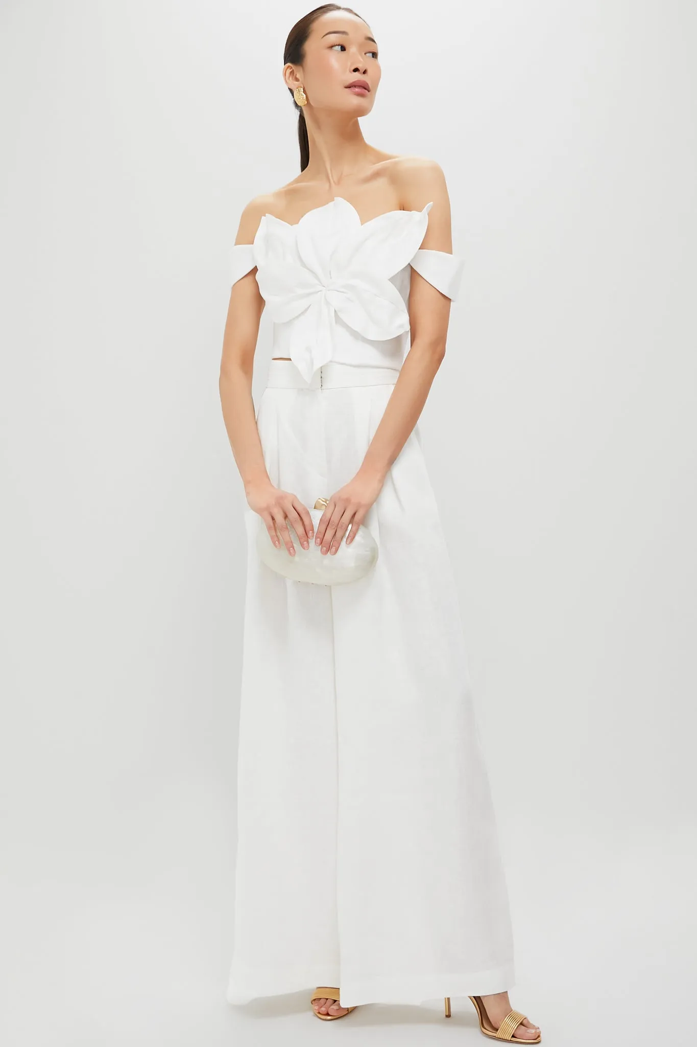 Off-White Loto Embellished Top