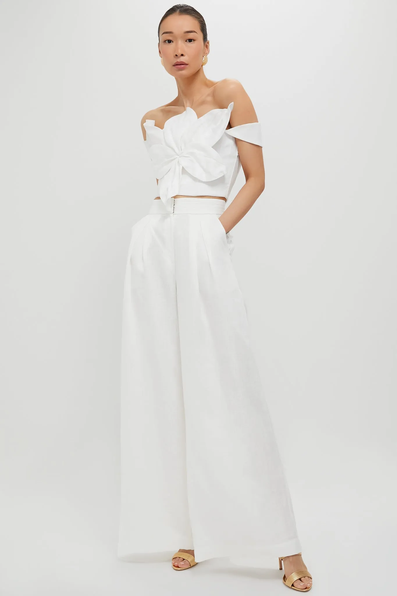 Off-White Loto Embellished Top