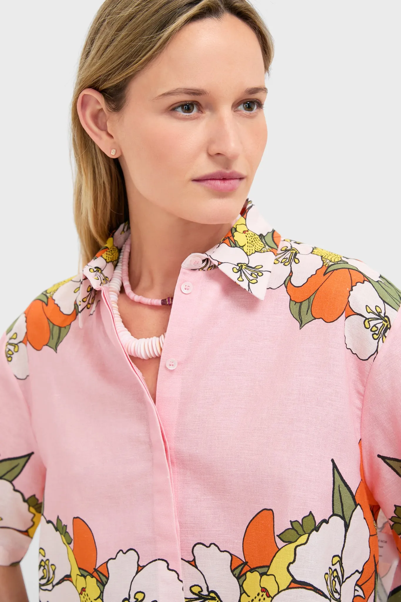 Omnishiro Alani Linen Top