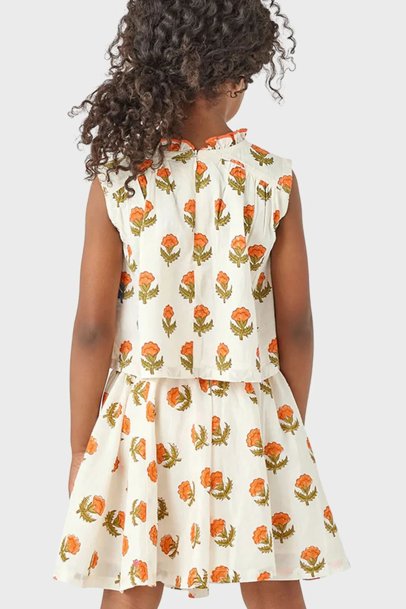Orange Bud Gianna Skirt