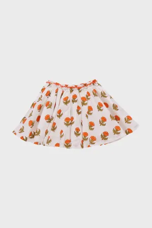 Orange Bud Gianna Skirt