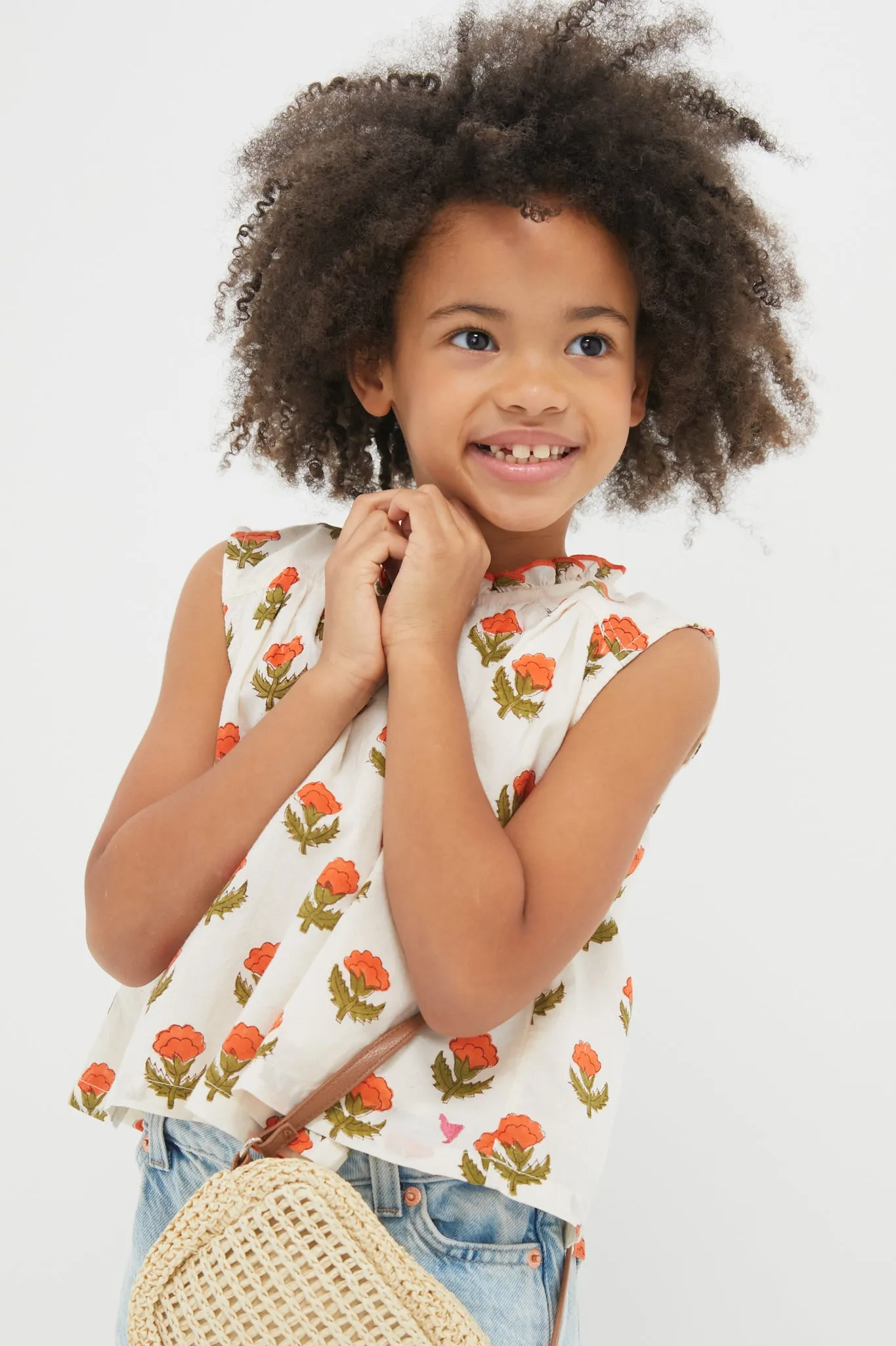 Orange Bud Misha Top