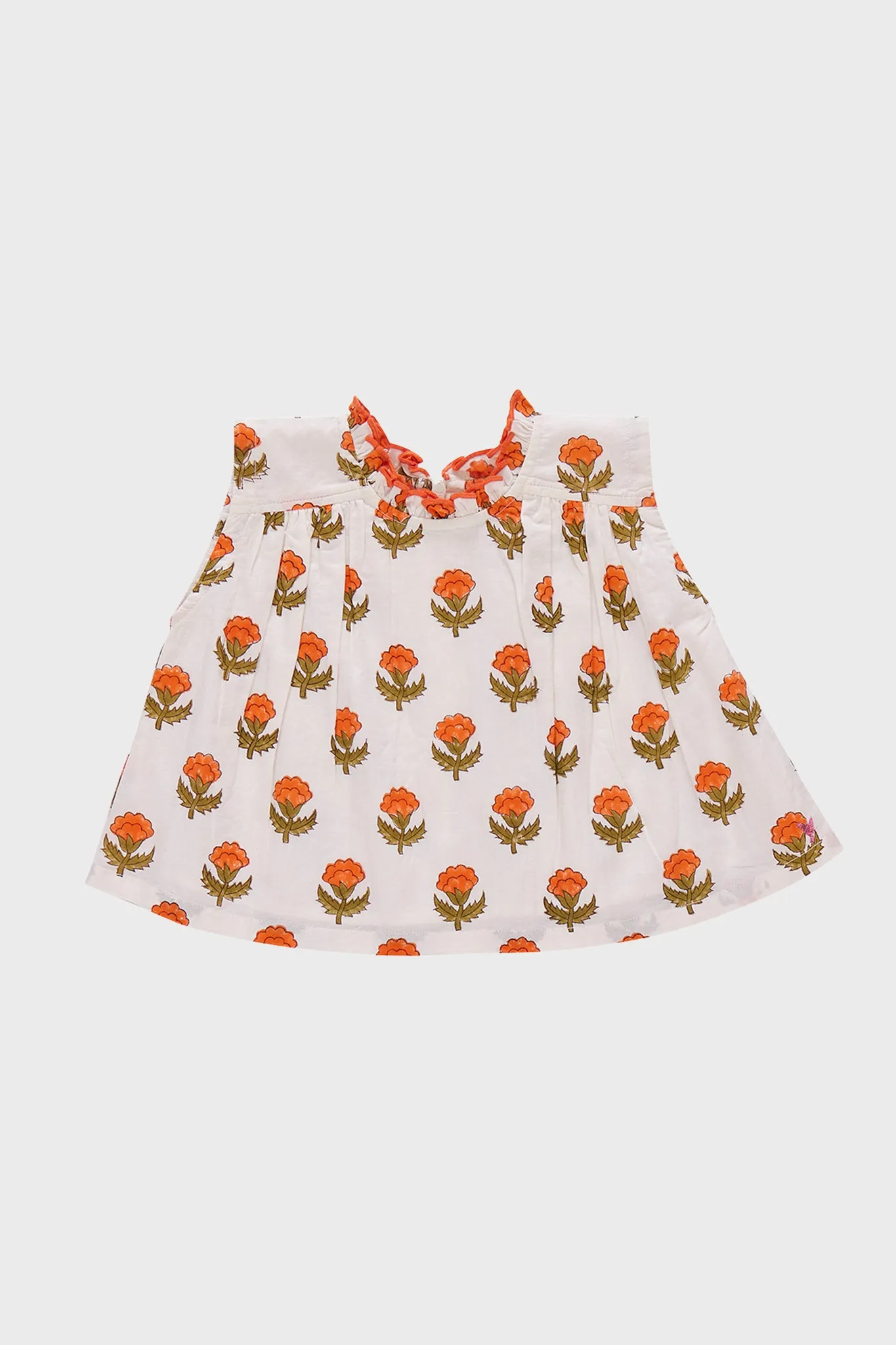 Orange Bud Misha Top