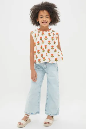 Orange Bud Misha Top